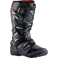 Leatt 5.5 Flexlock Enduro Motocross Stiefel, schwarz/grau, 40.5