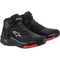 Alpinestars CR-X Drystar Riding Motorradschuhe - Schwarz/Braun/Rot - 9