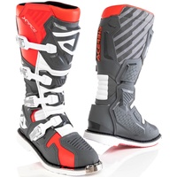 Acerbis X-Race Stiefel - Rot/Grau - 44 EU