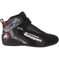 Furygan V4 Vented Motorradschuhe, - Schwarz/Grau/Weiß/Rot / 38