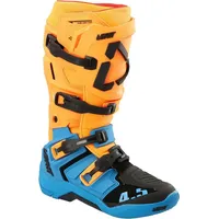 Leatt 4.5 Bluringe Motocross Stiefel, orange/blau, 9 43