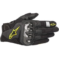Alpinestars SMX 1 Air V2 Handschuhe - Schwarz/Neon-Gelb /