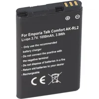 AccuCell Handyakku Li-Ion 3,7V 1050mAh ersetzt Emporia V66_001, Abmessungen