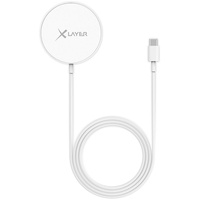 Xlayer Ladestation Wireless Charging Pad Magnetic 15W weiß