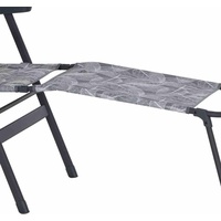 Siena Garden Fußstütze zu Campingstuhl Natura 65 x 48