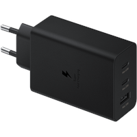 Samsung Power Adapter Trio (65W Schnellladefunktion) ohne Kabel schwarz