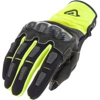 Acer Acerbis Carbon G 3.0 Motorrad Handschuhe, schwarz-gelb, Größe