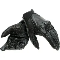 Dainese X-Ride Gloves, Kurzer Leder-Motorradhandschuh, mit Knöchelschutz und Touchscreen,