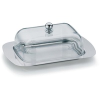 Kela Butterdose Baldo Edelstahl 18/10 silber glänzend 18,5x12,5x7,0cm