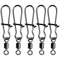 Gamakatsu Hyper Ez Snap with Swivel - 5 Karabinerwirbel,