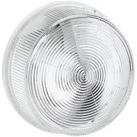 Legrand 060459 Feuchtraum-Leuchte IP44 100W Plexiglas Rund
