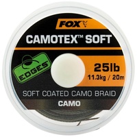 Fox Camotex Stiff Coated Camo Braid 20m Vorfachmaterial,