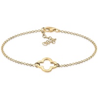 Elli Kleeblatt Symbol Glück Trend Talisman 925 Silber Armbänder