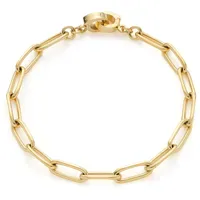 LEONARDO Estrella Charm-Armband Edelstahl goldfarben 021615 Größe Unisex