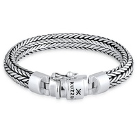 KUZZOI Herren Kastenverschluss Cool Basic 925 Silber Herrenschmuck
