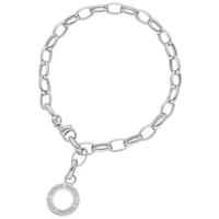 GIORGIO MARTELLO MILANO Armband mit Schriftzug zum einhängen von