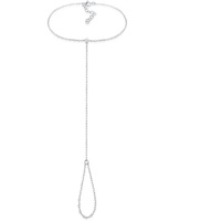 Elli Handchain Basic Kristalle 925 Silber Damen