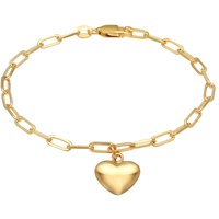 Elli Herz Liebe Glieder Oval Trend 925 Silber Armbänder