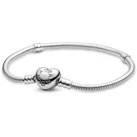 Pandora Moments Schlangen-Gliederarmband Silber 590719 Größe 19 cm