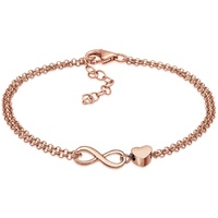 Elli Neu Herz Liebe Unendlichkeit Infinity 925 Silber Armbänder