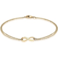 Elli Infinity Symbol Love Unendlich 925 Sterling Silber Armbänder