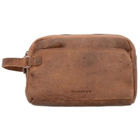 Harold's Antic Kulturbeutel Leder 26 cm braun