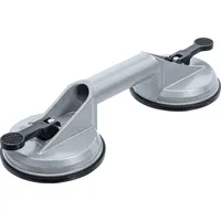 BGS Doppel-Gummisauger Aluminium | Ø 115 mm