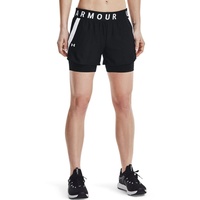 Under Armour Play Up 2-in-1 Shorts Damen schwarz XL