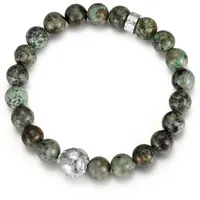 FIRETTI Perlenarmband »Schmuck Geschenk Armschmuck Armkette Perle«, mit Türkis,