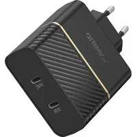 Otterbox 50 Watt Schnellladegerät mit Dualport USB-C Schwarz