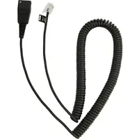 JABRA Kabelunterteil QD auf RJ10 (Lucent/Cisco, spiral)