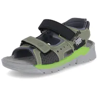 Ricosta Jungen Sandale für Kinder, grün, Größe 28 EU