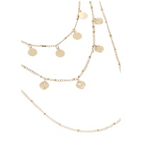LASCANA Kette mit Anhänger Damen goldfarben Gr.