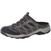 Rieker Herren 08096 Clogs, Grau (schwarz/rauch/rauch/00), 43 EU