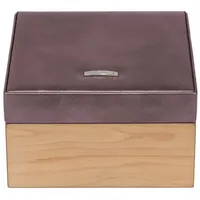 Windrose Schmuckschatulle Wood Jewelry Box S Metallic Lilac