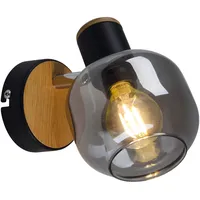NÄVE Wandspot Fumoso aus Glas 16 cm