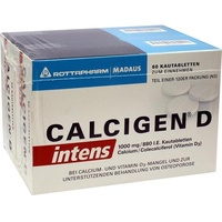 Cooper consumer health Calcigen D intens 1000 mg/880 I.E.Kautabletten