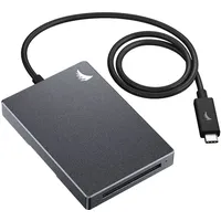 Angelbird CFast Single (USB-C), Speicherkartenlesegerät, Grau