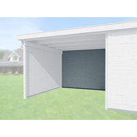 Weka Rückwand für Anbau 300 cm grau