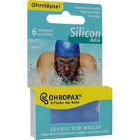 Ohropax Silicon Aqua 6er