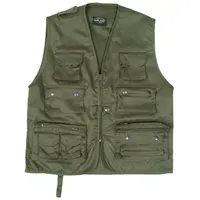 Mil-Tec Unisex Jagd-u Weste, OLIV, XL