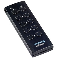 ELDAT RT34E5005-01-22K Handsender 5-Kanal, tiefschwarz RAL9005, Automatisierung