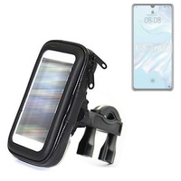 K-S-Trade Fahrrad-Halterung Kompatibel Mit Huawei P30 Lite Handy-Halterung Halter