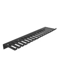 DeLock Kabelhalterung 325 x 90 mm zur Wandmontage schwarz