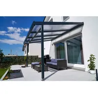 Gutta Terrassendach Premium 410 x 306 cm anthrazit /