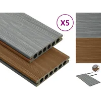 VidaXL WPC Terrassendielen mit Zubehör 10 m2 2,2 m