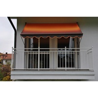 Angerer Klemmmarkise Exklusiv 250 cm orange/braun