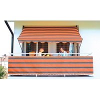 Angerer Klemmmarkise 150 cm orange-braun