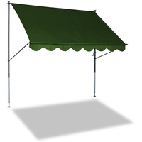 Angerer Klemmmarkise Standard 200 cm uni grün