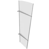 Gutta Seitenblende XL 167 x 85 cm weiß